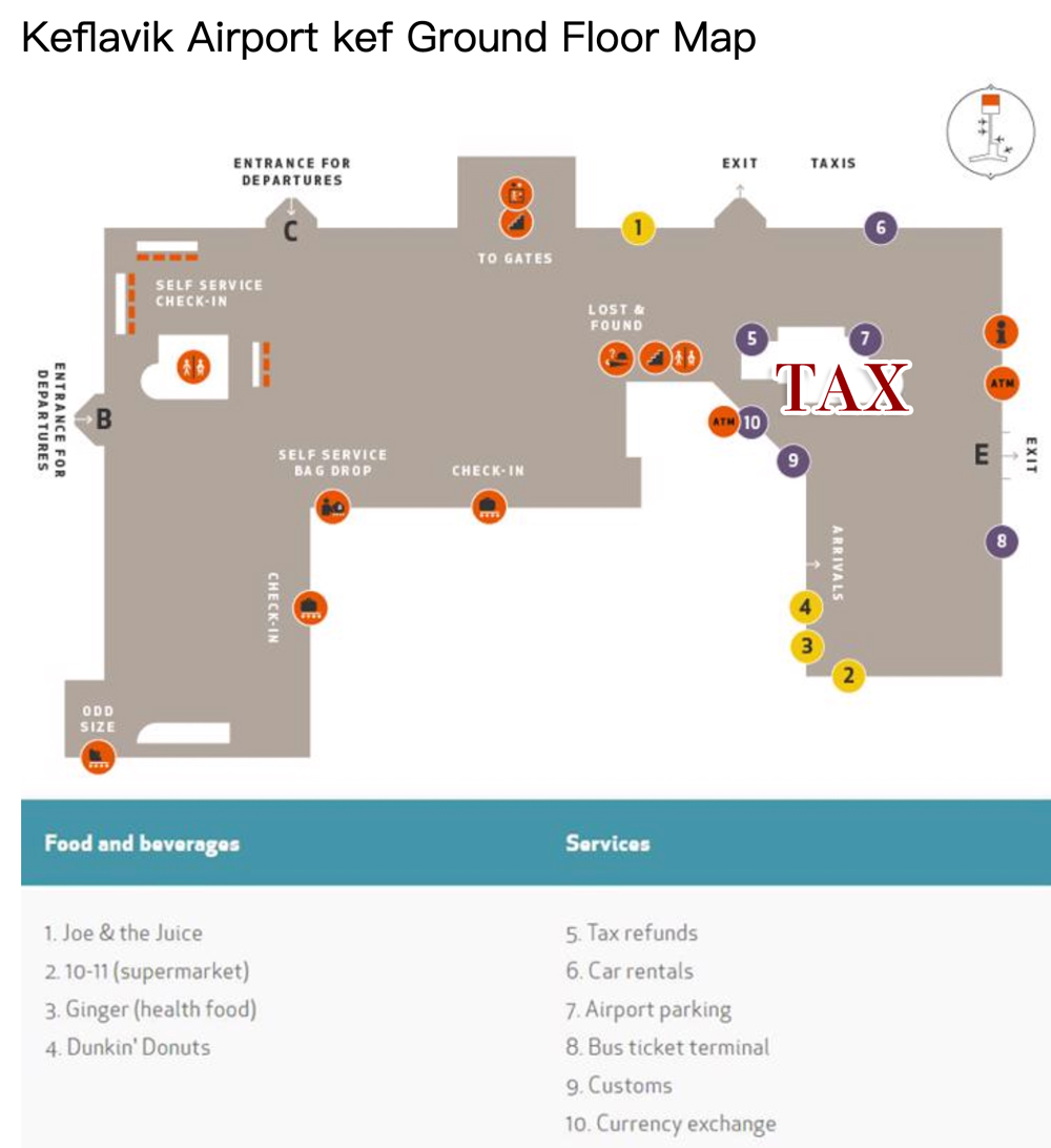 冰島機場退稅指南：教你輕鬆冰島退稅！記得要先退稅在前往到下一站喔！ @Wei笑生活