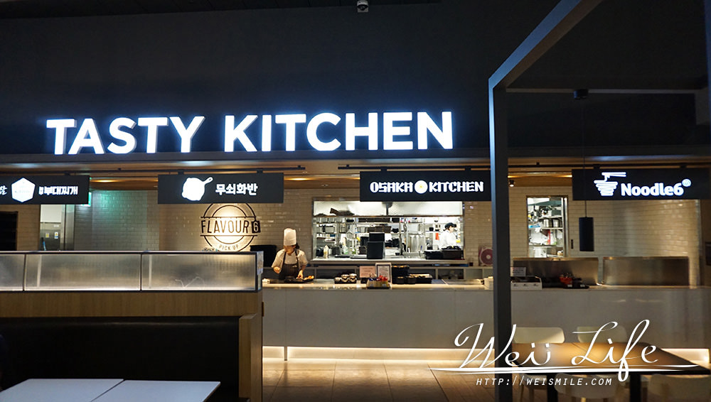 首爾仁川機場美食韓國料理可充電上網 flavour6 提供舒適用餐的美式環境