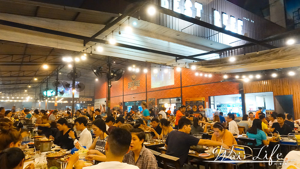 曼谷吃到飽餐廳推薦//泰國蝦海鮮燒烤Best Beef，滿滿的牛舌與海鮮必吃