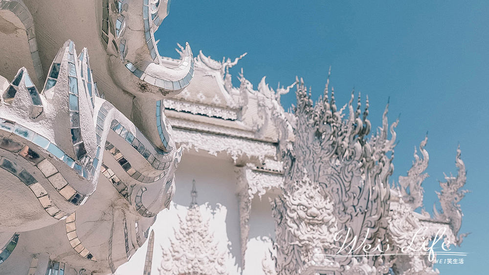 泰國旅遊✈清邁自由行旅遊景點推薦『白廟』一天從人間地獄到天堂/附上人多拍照攻略
