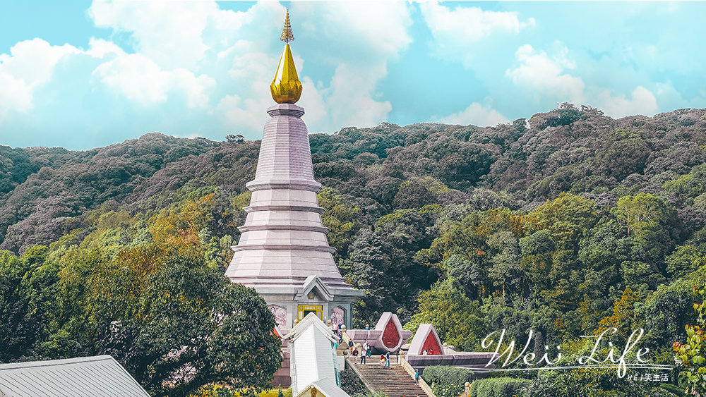 泰國旅遊✈清邁景點推薦一日遊行程茵他儂國家公園國王皇后雙塔絕美打卡景點