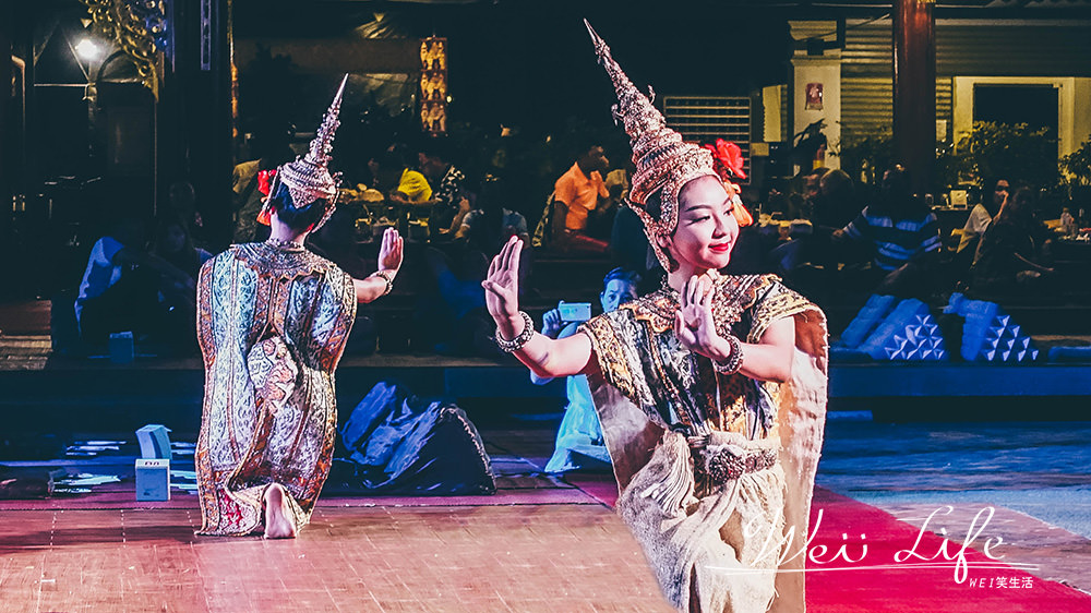 泰國旅遊✈泰北傳統帝王餐，在清邁當一次帝王。康托克帝王餐宴歌舞表演