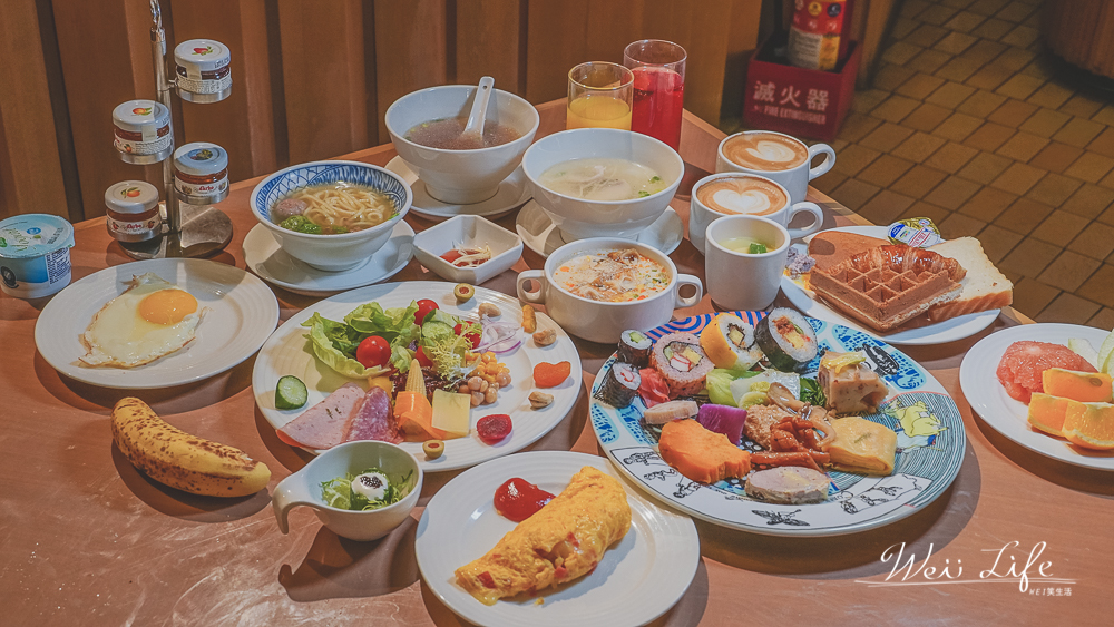 台南香格里拉遠東國際飯店，台南住宿推薦、台南香格里拉一泊二食、早餐、豪華閣一覽。