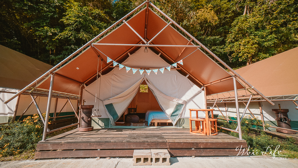 新竹奢華露營野漾莊園，一泊四食、奢華帳篷、和牛龍蝦、自助餐點、GLAMPING露營體驗。一路飽到退房