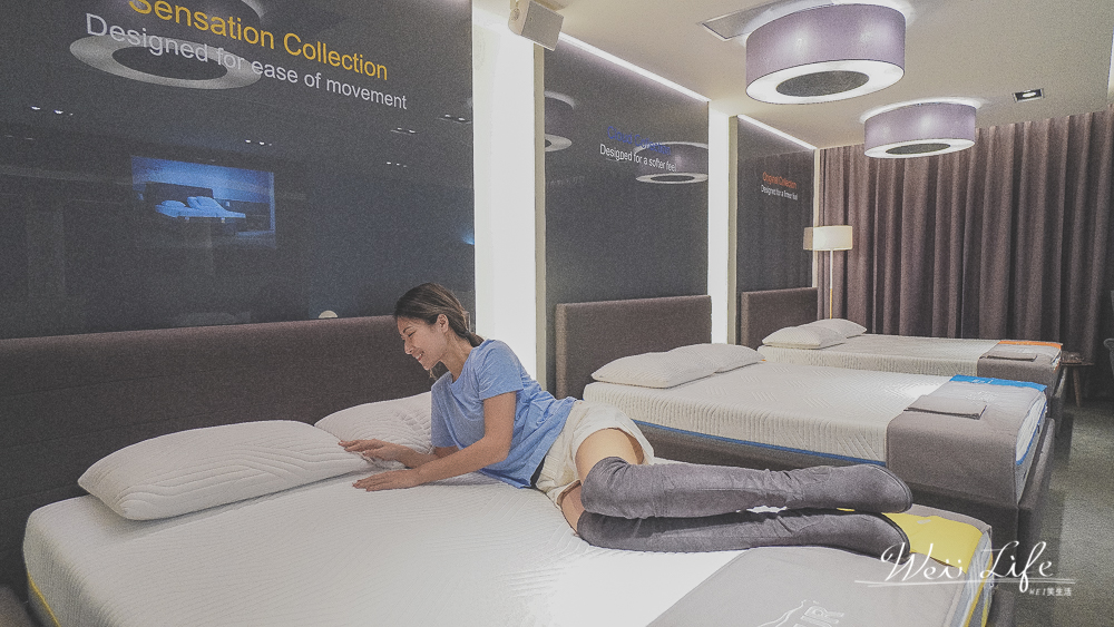 丹普零壓力睡眠讓你舒適好眠，TEMPUR 丹普床墊NASA 認證睡眠科技。