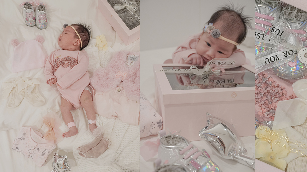 超美的寶寶彌月禮盒推薦//UN BABY & KIDS寶寶設計師穿搭，訂做出專屬於你的彌月禮盒