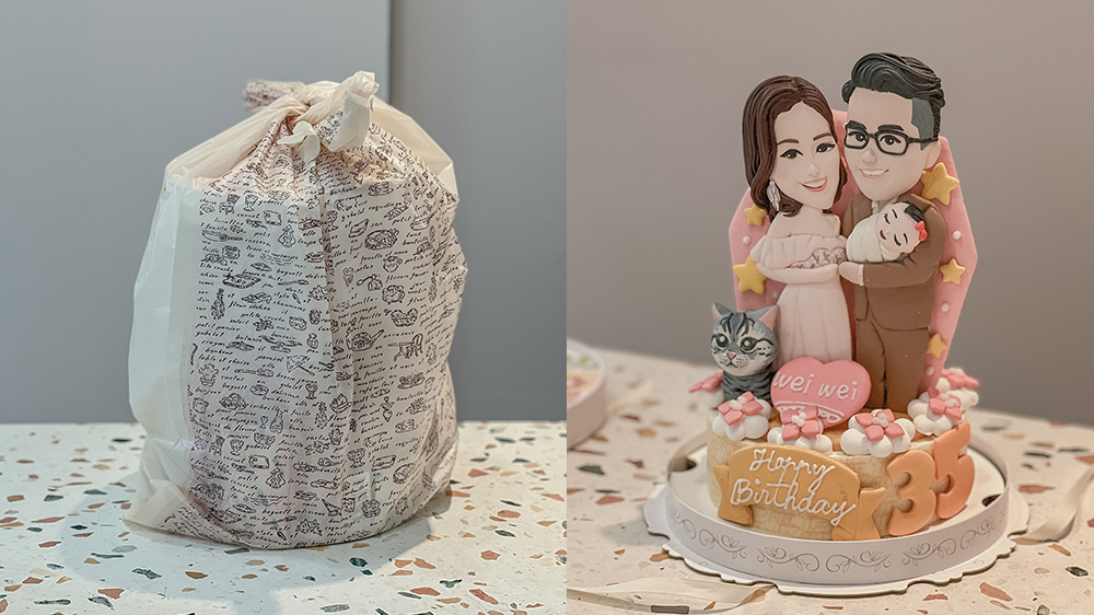 米爾利甜點創作//可愛造型蛋糕紀念屬於我的35歲生日，今年生日最特別的客製化蛋糕。