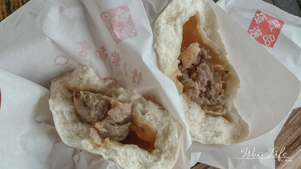 來到紫南宮一定要吃的南投美食肉包店台灣Q饅頭，好吃的銅板美食推薦