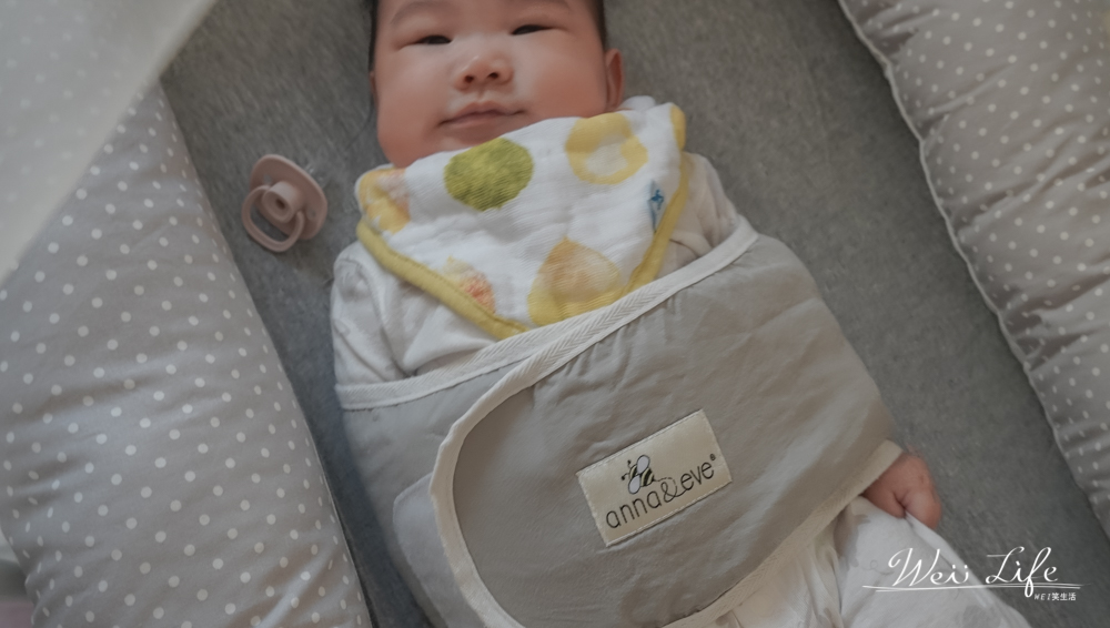 天使寶寶養成//ANNA & EVE嬰兒舒眠包巾/防驚跳新生兒肚圍&ANNA & EVE嬰幼兒頭頸支撐保護枕