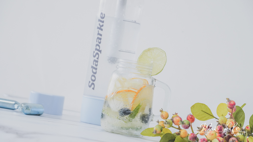 時尚簡單玩味你的健康生活，SodaSparkle舒打健康氣泡水機