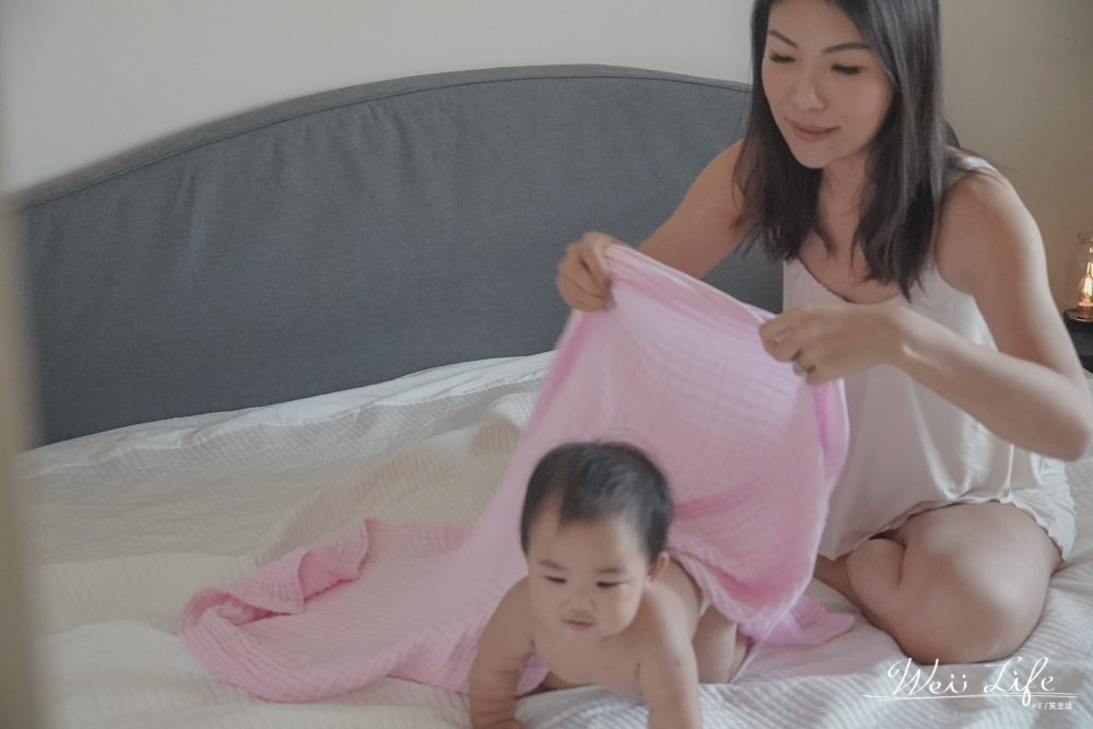 寶寶用品推薦//L’Ange 棉之境純棉紗布巾、純棉護理巾。一款用過就回不去，全家大小都搶著用的紗布巾。