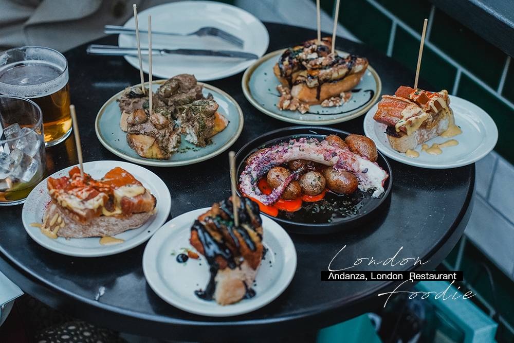 倫敦美食推薦//Andanza西班牙tapas餐廳，菜單、必點鵝肝tapas、烤牛排、倫敦塔附近餐廳。 @Wei笑生活